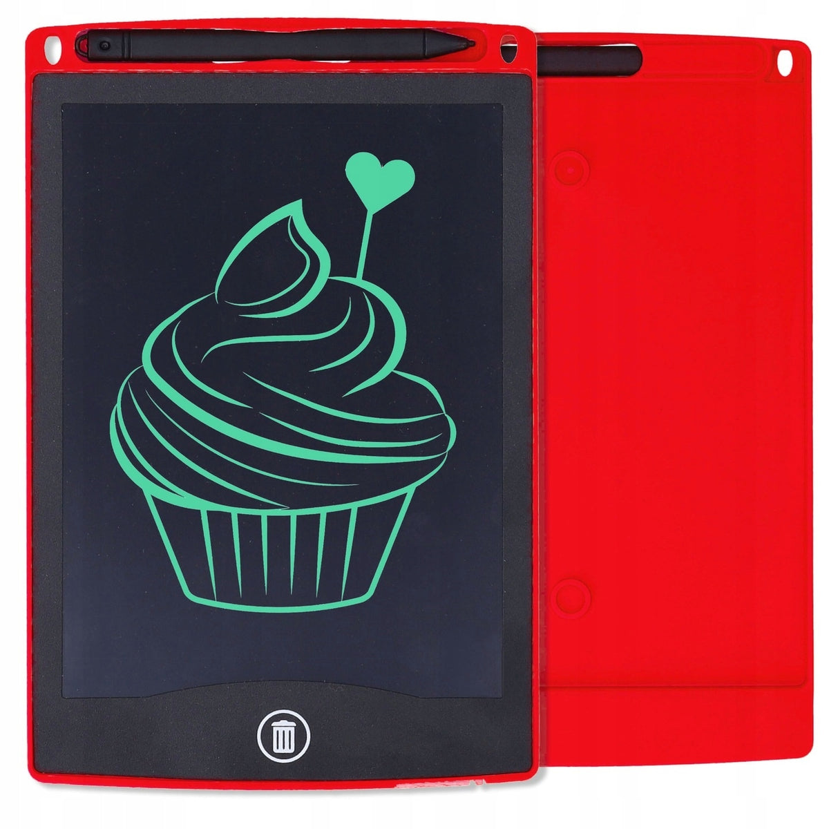 GRAPHIC TABLET ZNIKOPIS FOR DRAWING FOR CHILDREN STYLUS LCD 8,5'' RED