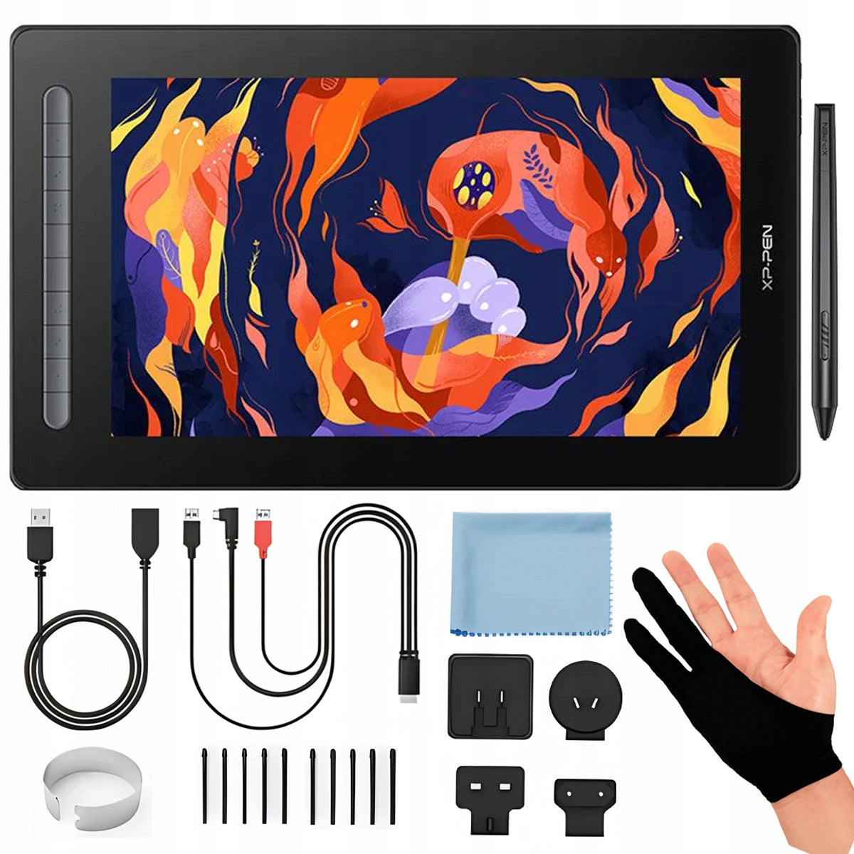 GRAPHICS TABLET XP-PEN ARTIST 16 2ND GEN 8192ST 5080LPI FULLHD FOR GRAPHICS