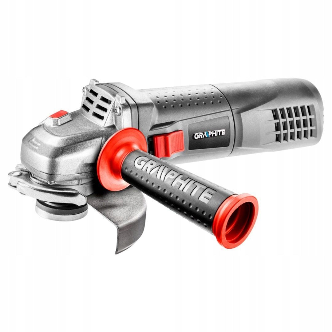 GRAPHITE 59G187 ANGLE GRINDER POLISHER 900W 125mm ROTATION ADJUSTMENT