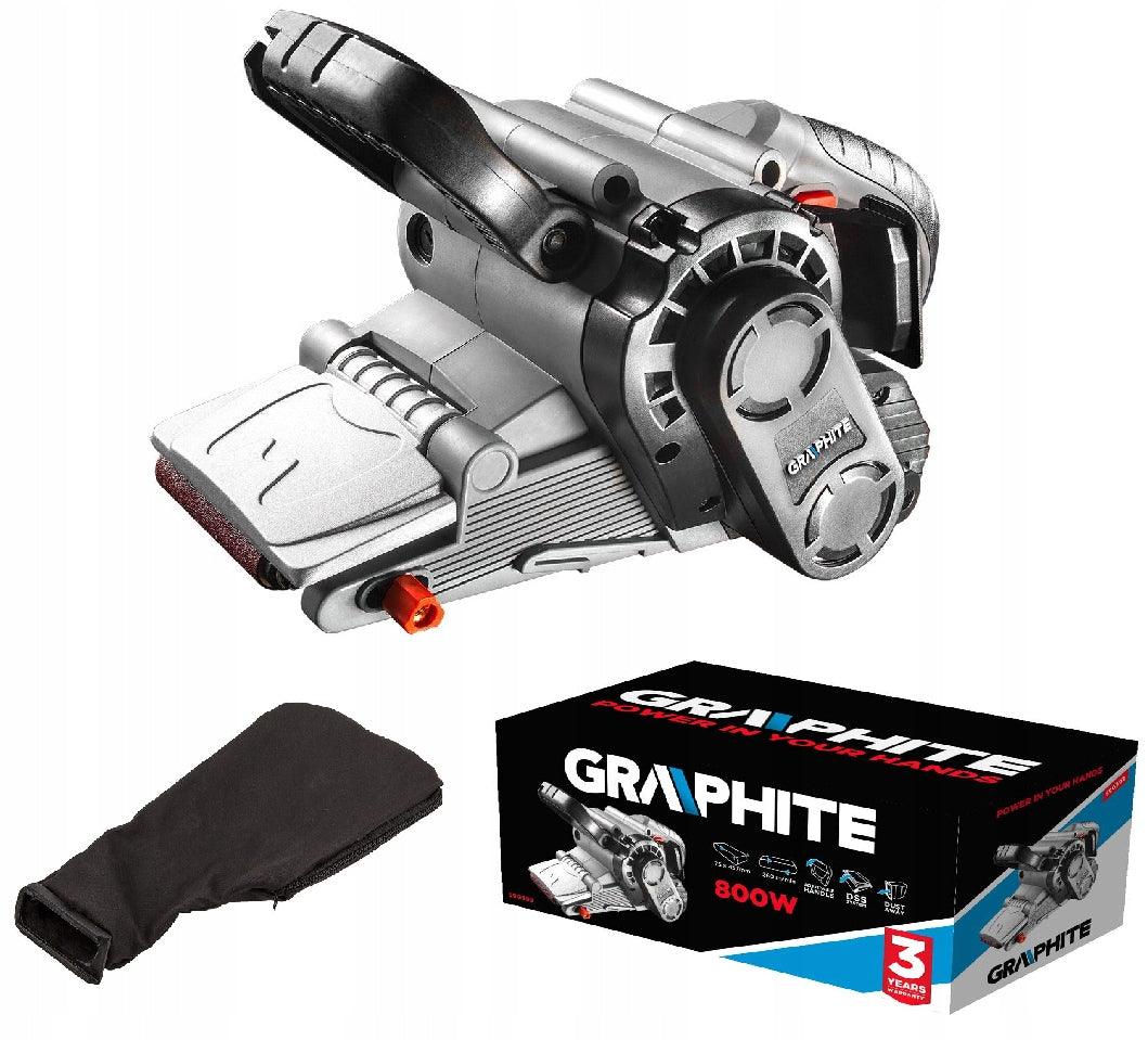 GRAPHITE BELT SANDER 800W 59G392