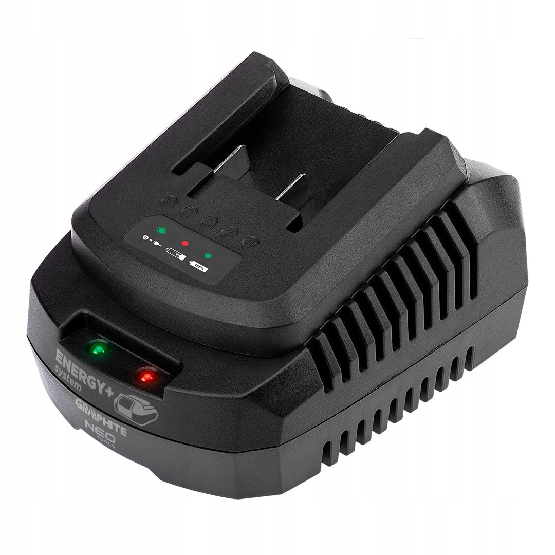 GRAPHITE Battery charger 2.4A system Energy+ NEO 18V 58G002-1 Manufacturer code 58G002 58G004