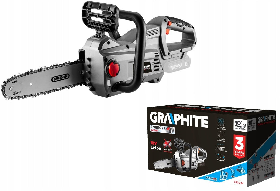 GRAPHITE CHAINSAW ENERGY+ 18V 58G034 Brand GRAPHITE