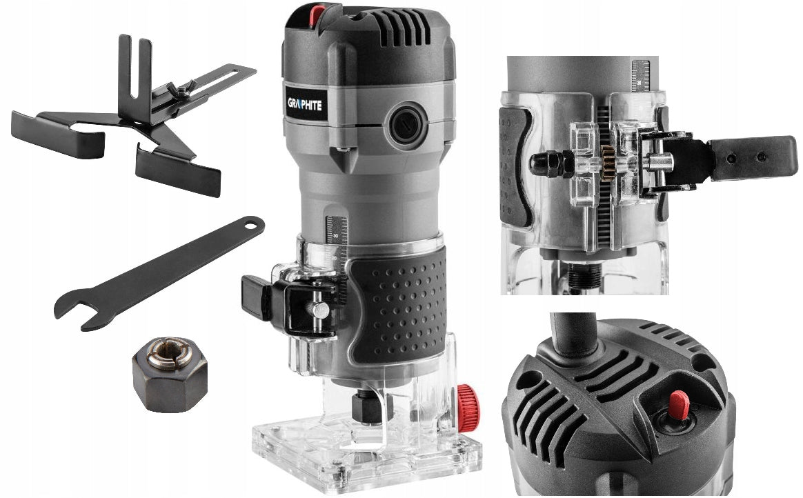 GRAPHITE EDGE MILLING MACHINE Edge Trimmer 510W 59G718 Manufacturer code 59G718