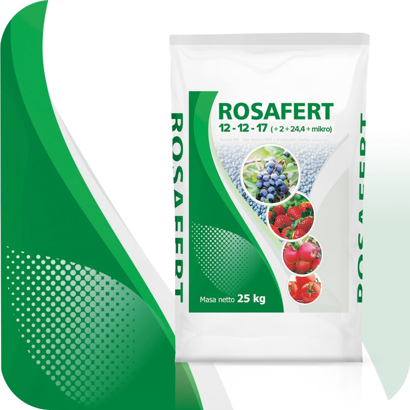 GRASS FERTILIZER 25KG ROSAFERT CHLORIDE-FREE for lawn NPK Packaging status original