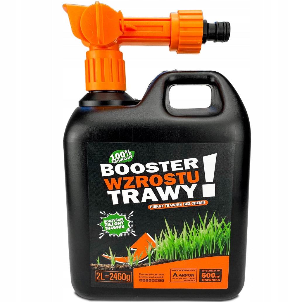 GRASS GROWTH BOOSTER 2l NATURAL LAWN FERTILIZER BIO HUMUS 600m2 Fertilizer type organic, natural