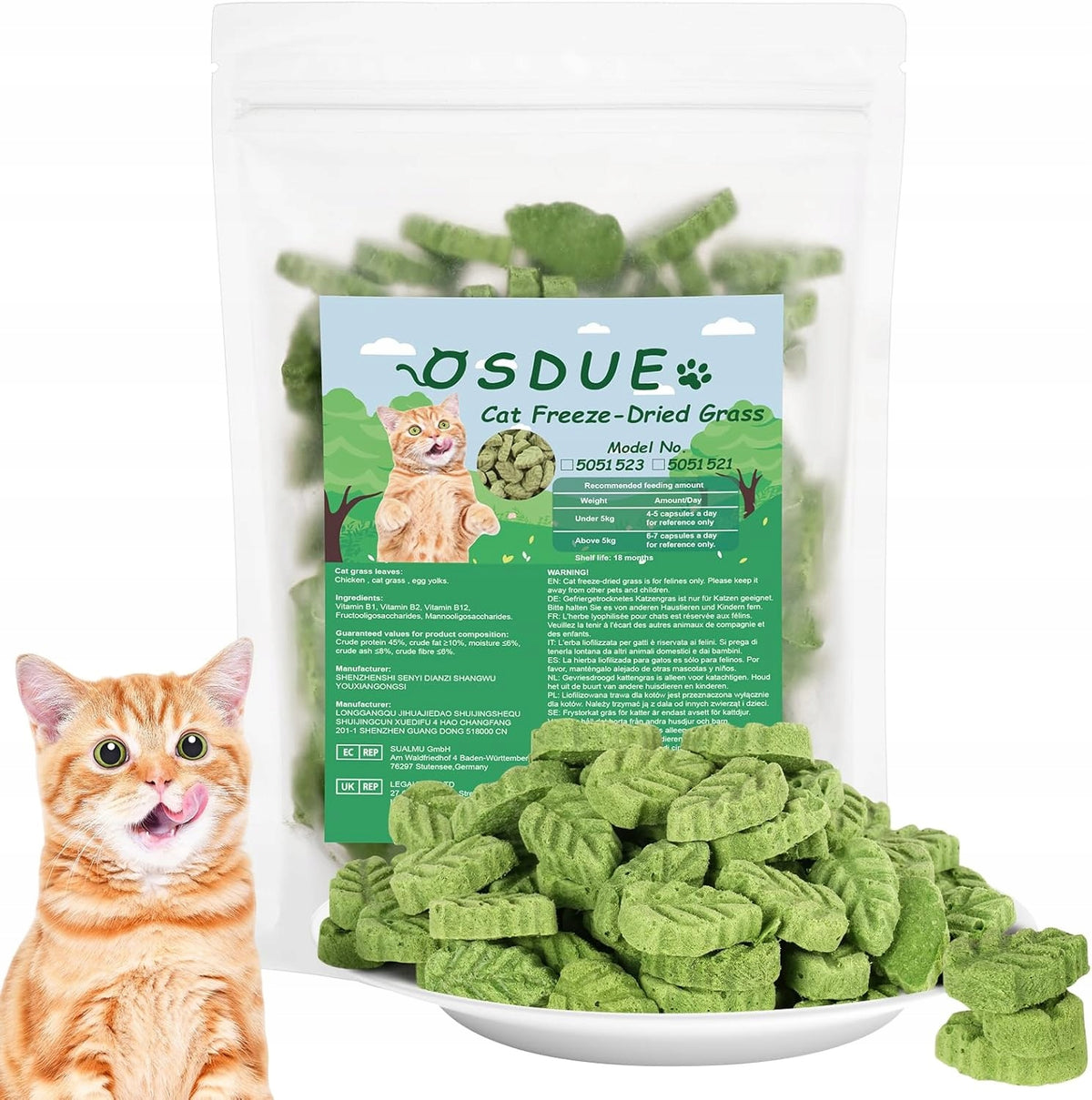 GRASS STICKS FOR CATS 50G NATURAL TOOTH CLEANERS PIR