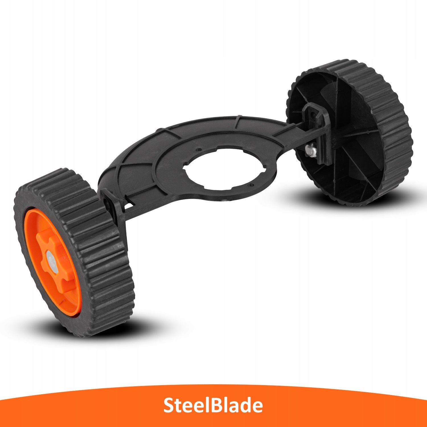 GRASS TRIMMER SCYTHE CORDLESS ELECTRIC GARDEN 2x AKU + WHEELS Power supply rechargeable battery