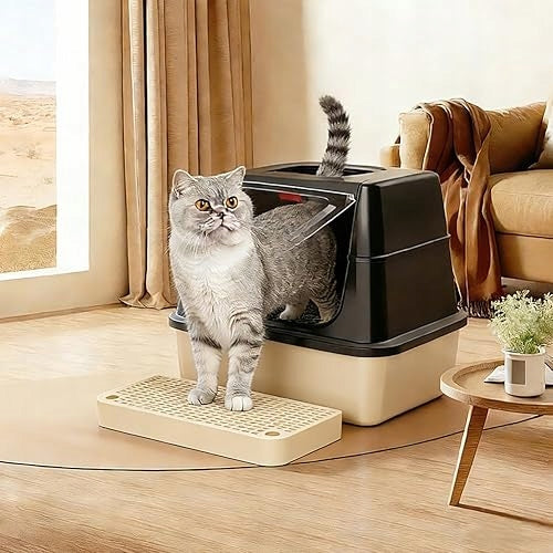 GRAVEL CATCHER FOR CAT LITTER BOX ANTI-SLIP FILTER FOR OLDER 32CM Manufacturer code Bez marki