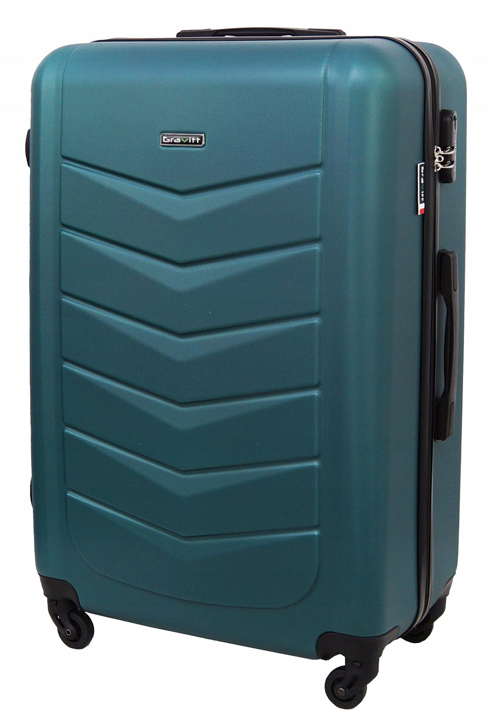 GRAVITT set of travel suitcases on wheels large medium small 4in1 ABS 602 Manufacturer code 602/KPL/MIX
