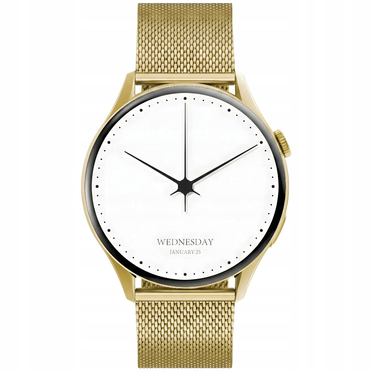 GRAVITY GT11-4 women's gold smartwatch BLUE STRAP FREEBIE Brand Gravity