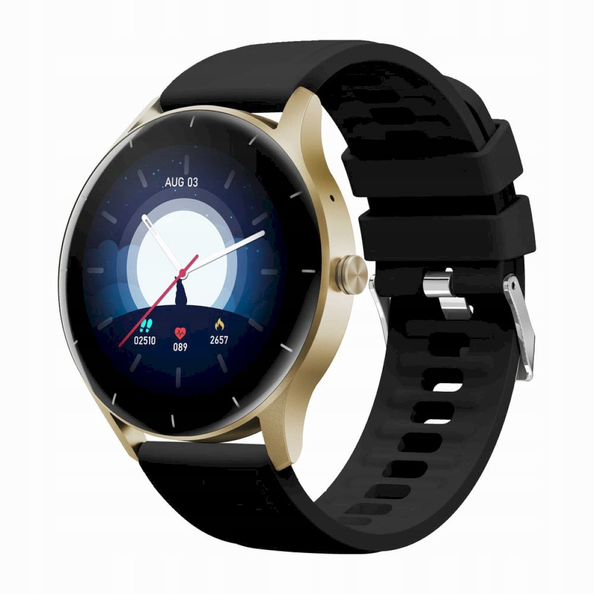 GRAVITY GT2-3 black and gold women's smartwatch with talk function Brand Gravity