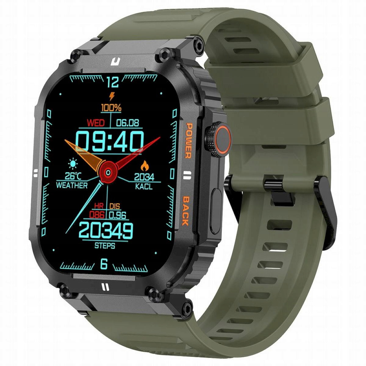 GRAVITY GT6-6 military men's smartwatch with talk function Brand Gravity