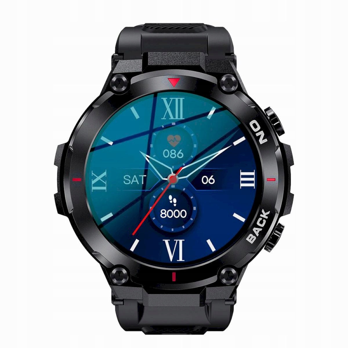 GRAVITY GT8-1 black men's smartwatch with GPS Model other
