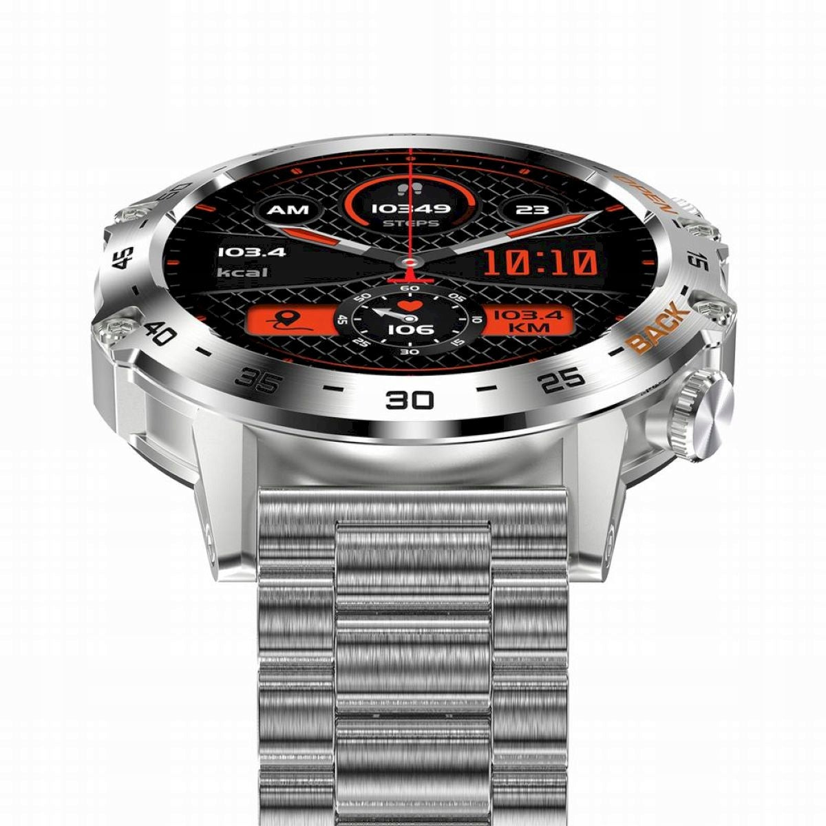GRAVITY GT9-3 silver men's smartwatch bracelet with talk function Brand Gravity