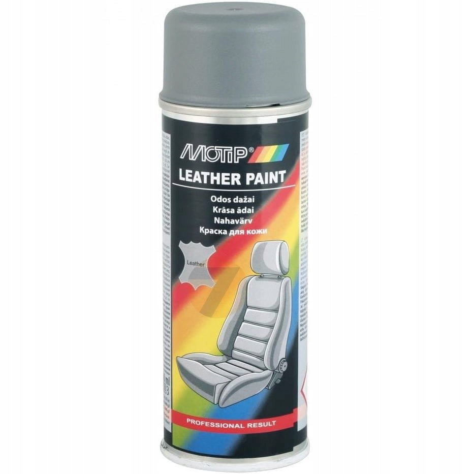 GRAY LEATHER REFINISHING LACQUER 200ml 004232 MOTIP