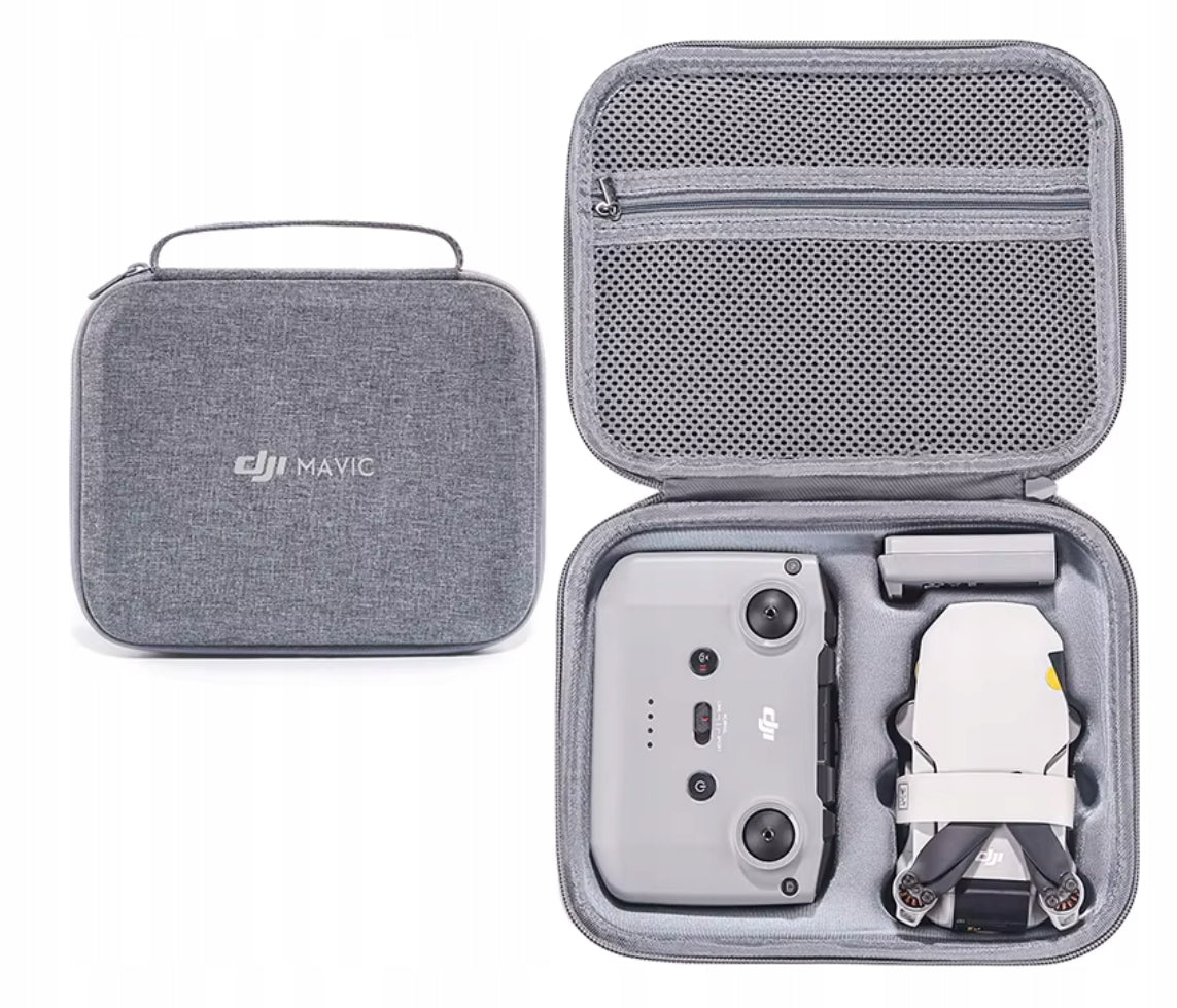 GRAY bag drone DJI Mini 2 / SE / 2 SE / 4K light roomy handy