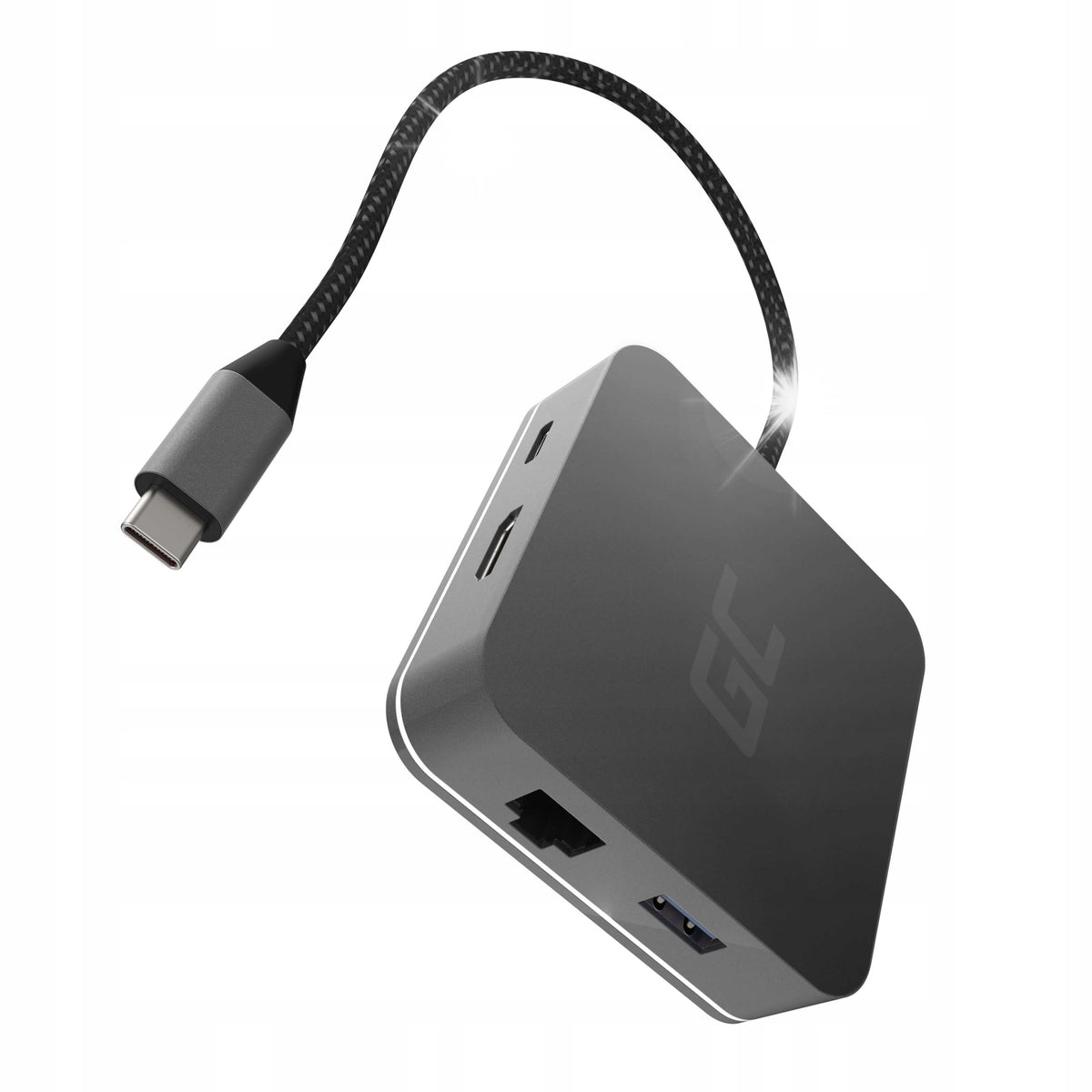 GREEN CELL ADAPTER, 6IN1 USB-C HUB ADAPTER