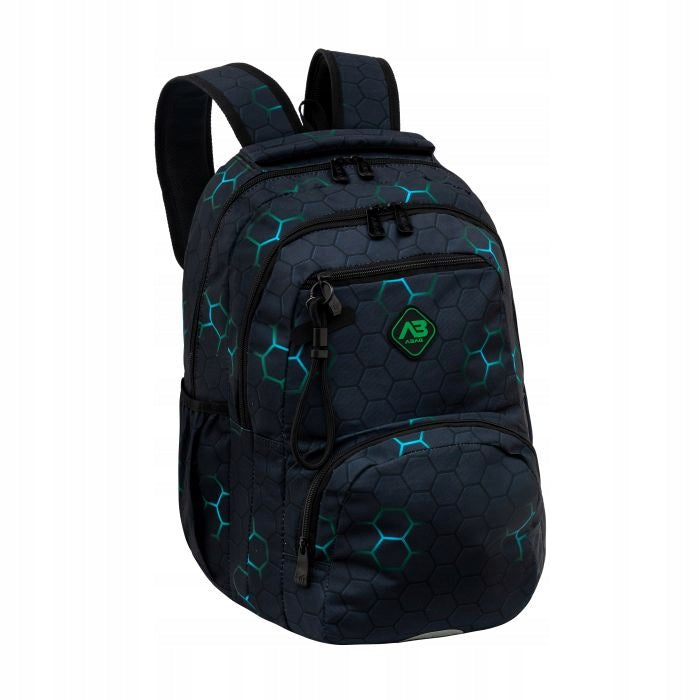 GREEN ELEMENT SCHOOL BACKPACK YOUTH black for boy AB200 1029
