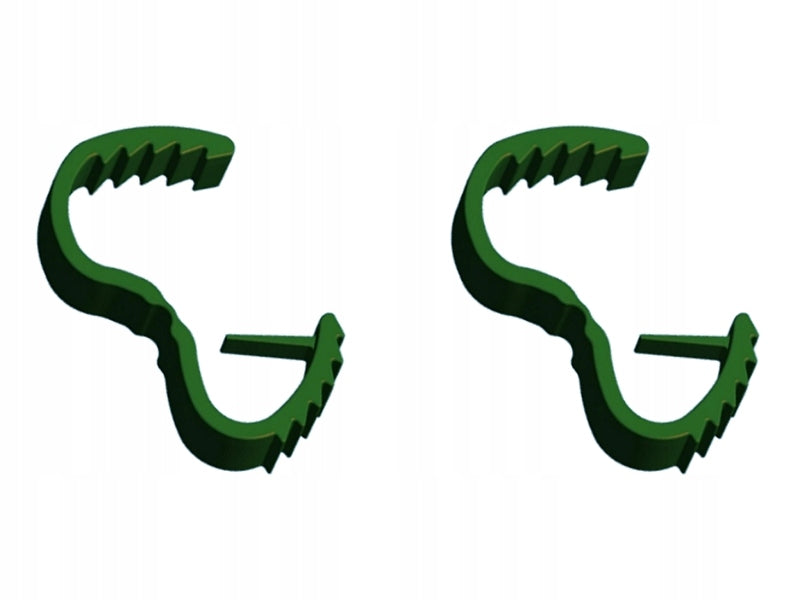 GREEN Toothed clip orchid shoot attachment 20pcs marina-comfort