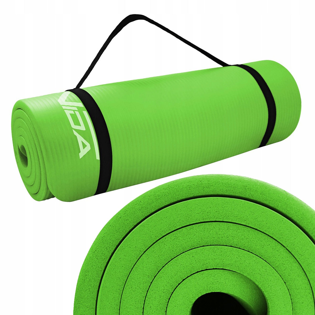 GREEN YOGA FITNESS EXERCISE TRAINING MAT