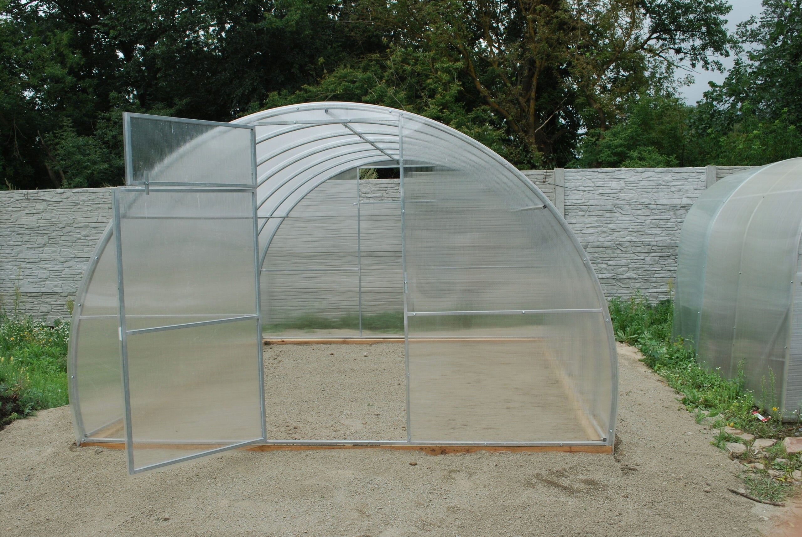 GREENHOUSE, 3X6 POLYCARBONATE TUNNEL 3MM "ALISTAN 30X30" +freebie and delivery Width 3.26 m