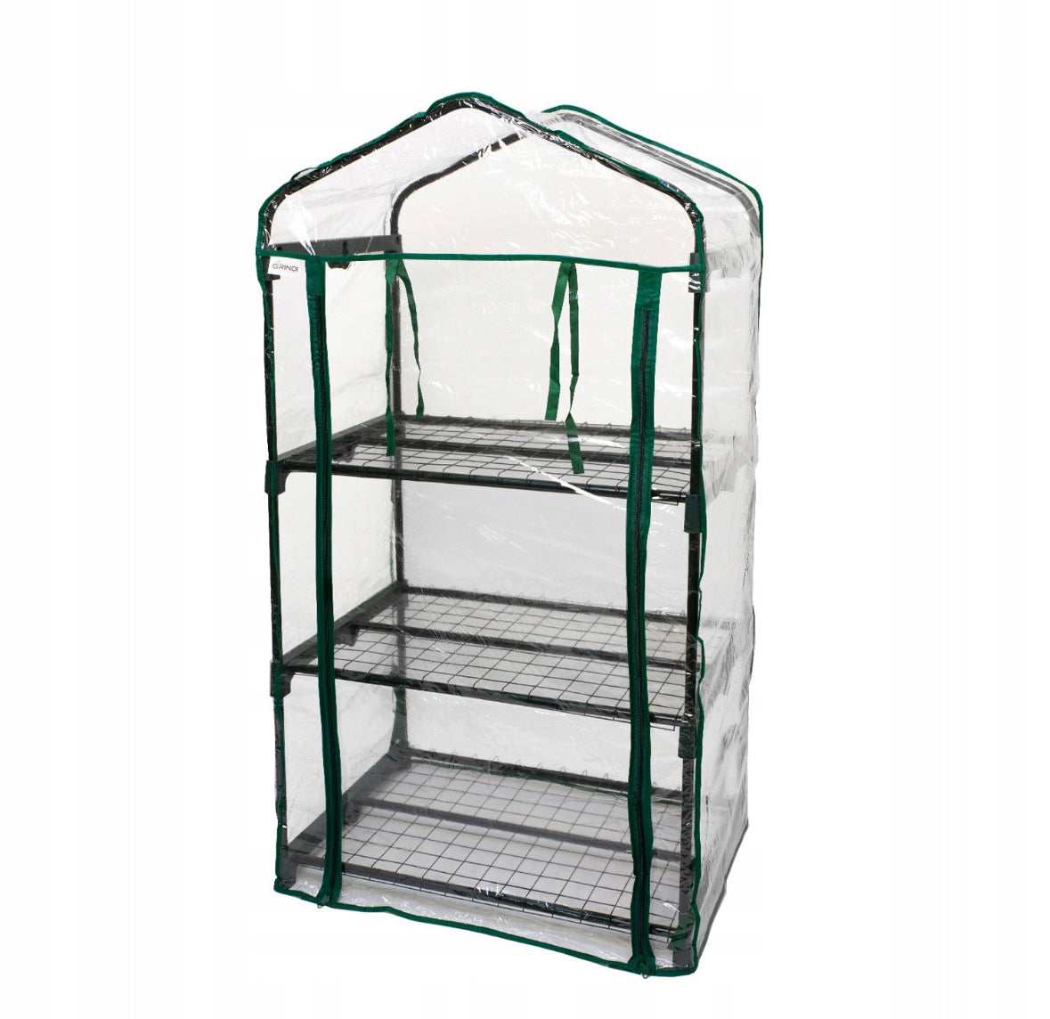 GREENHOUSE GARDEN BALCONY 3 SHELVES BOOKCASE FLOWERBED FLOWER STAND 125x70 Width 69 m