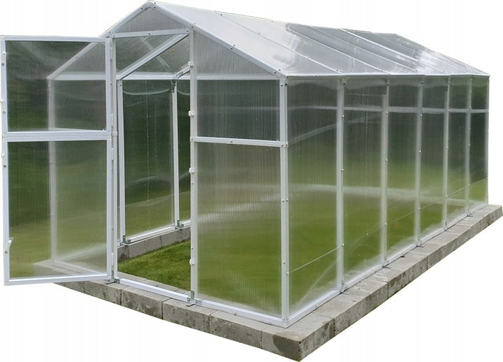 GREENHOUSE GARDEN POLYCARBONATE 8,4m2 GARDEN TUNNEL 210X405 PTF POLAND Manufacturer code 8D15-3889F
