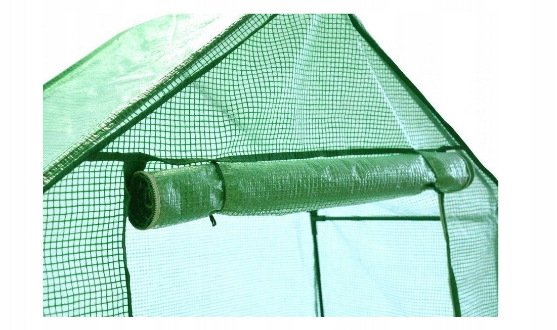 GREENHOUSE GARDEN TUNNEL GARDEN TENT HECHT TILTII STEEL FRAME Width 1.4 m