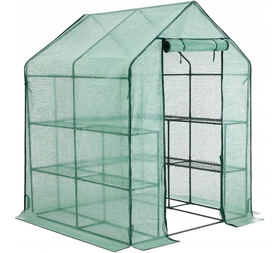 GREENHOUSE GARDEN TUNNEL GARDEN TENT HECHT TILTII STEEL FRAME