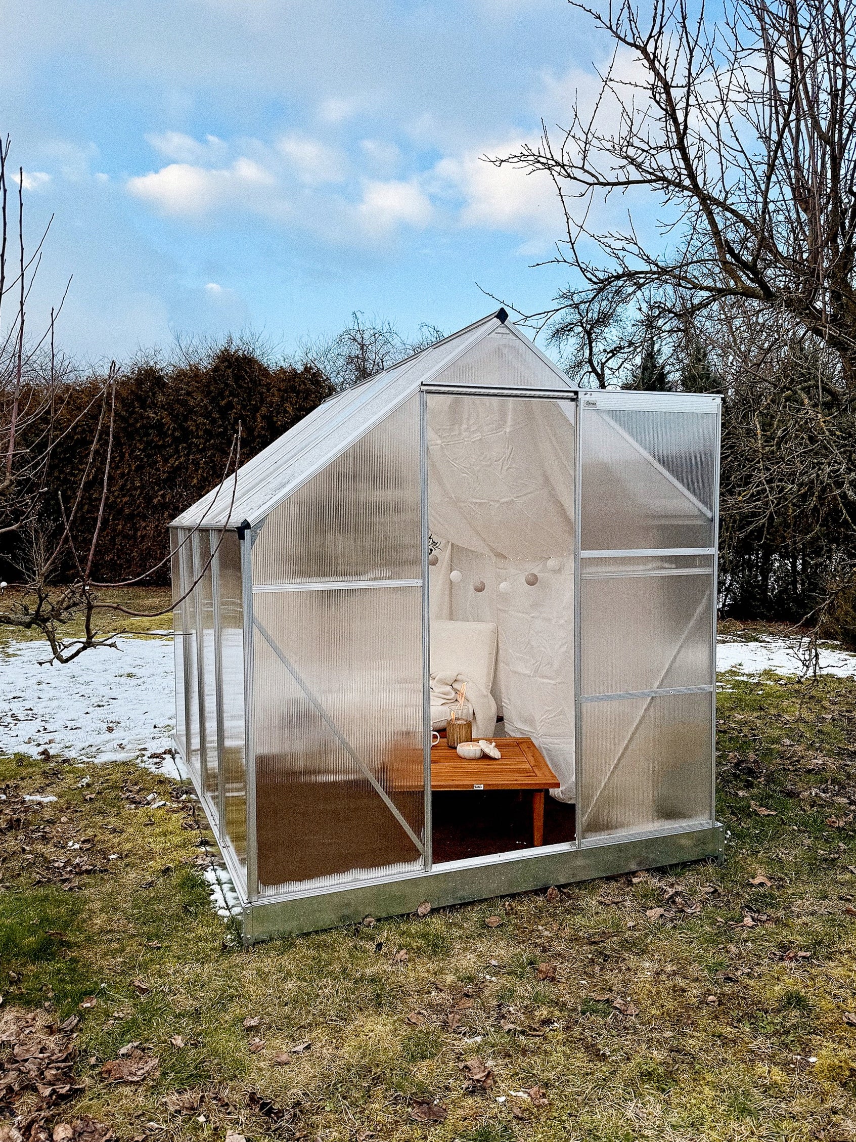 GREENHOUSE MADE OF POLYCARBONATE 4MM - 2,5x2m GARDEN TUNNEL - VIOLA II Manufacturer code 960113