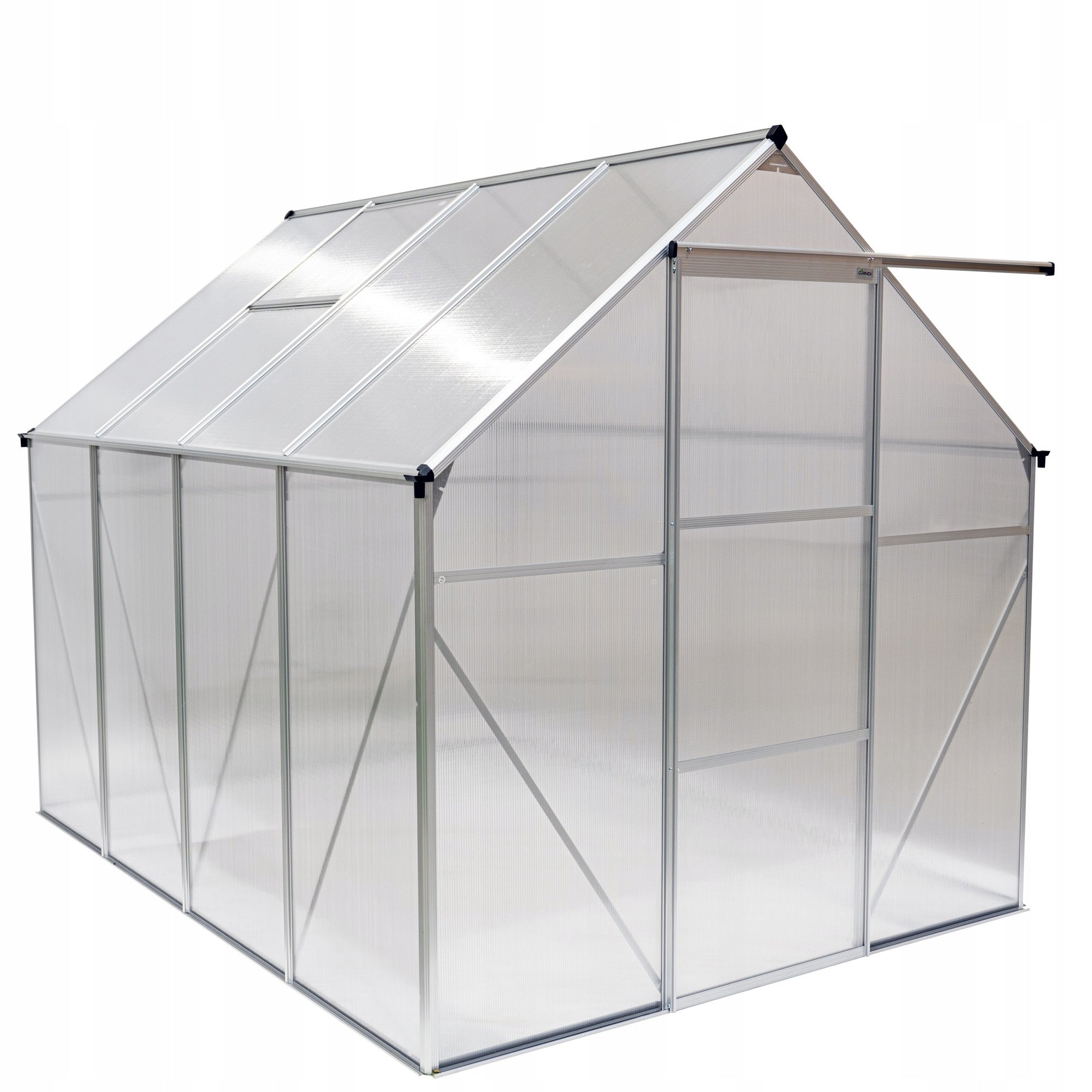 GREENHOUSE MADE OF POLYCARBONATE 4MM - 2,5x2m GARDEN TUNNEL - VIOLA II Packaging status original
