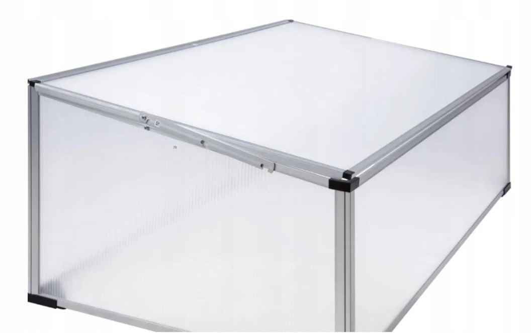 GREENHOUSE MINI INSPECT VEGETABLE HERBARIUM POLYWENGLAN ALUMINIUM 100x40x60cm Profile width 20 mm