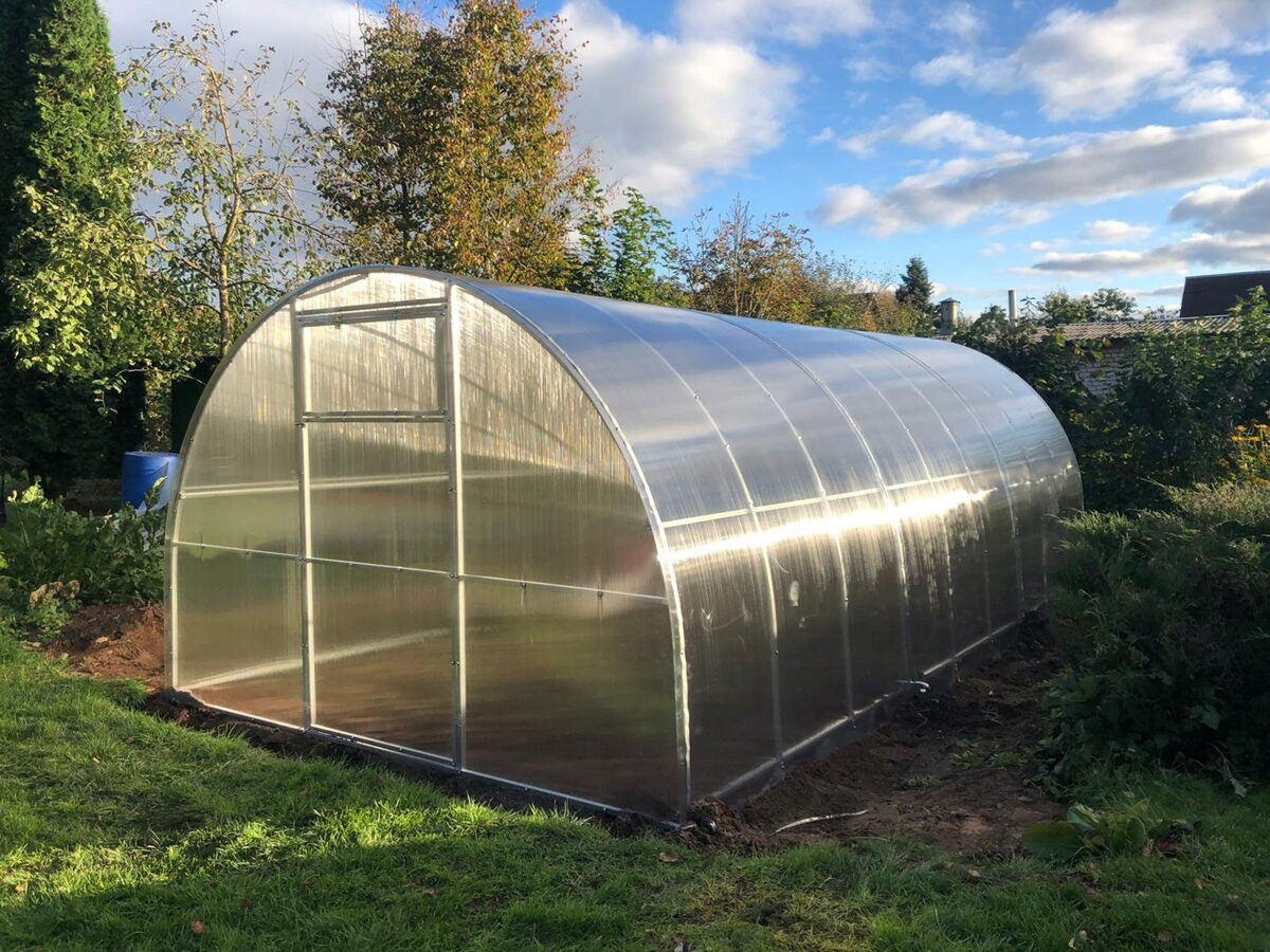 GREENHOUSE POLYCARBONATE AGRONOM LUX 3x4m 4mm 40x20 Manufacturer code DOBRA 3x4m 6mm 20x20