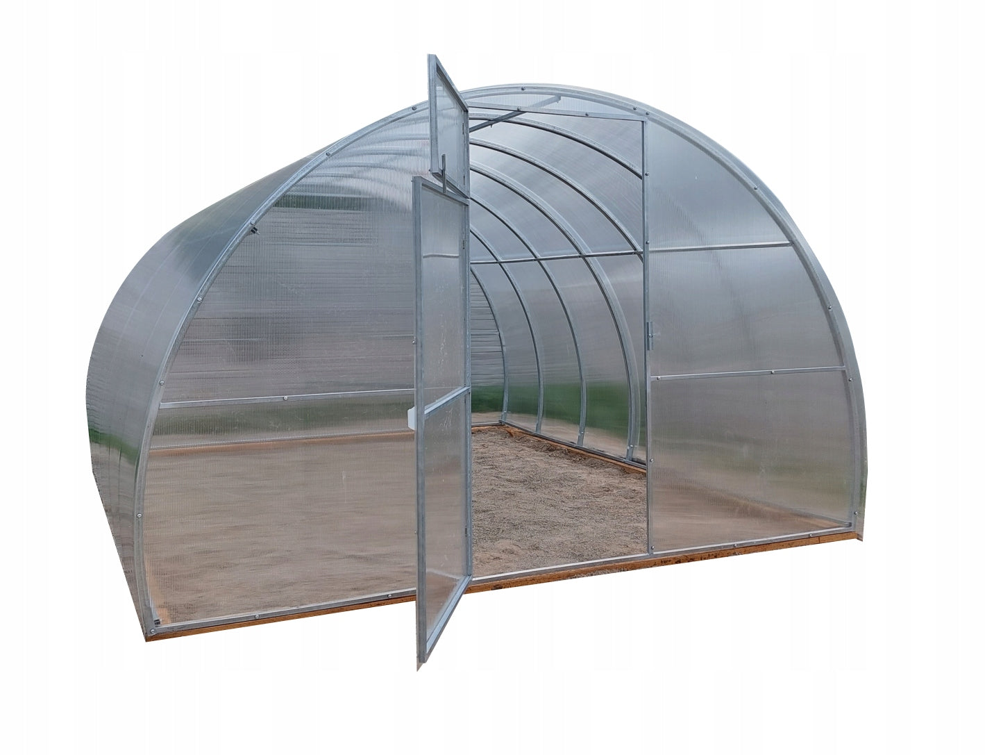 GREENHOUSE TUNNEL 3X8 WITH POLYCARBONATE 3 MM"ALISTAN 30X30" Manufacturer code alistan30x30-3x8-pw3300