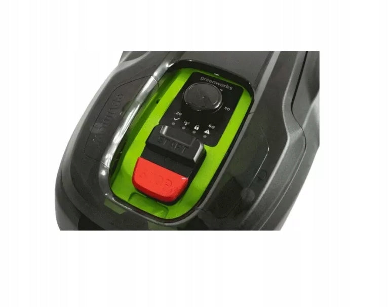 GREENWORKS OPTIMOW 500 - BLUETOOTH MOWING ROBOT 550 M2 Mowing performance 500 m²