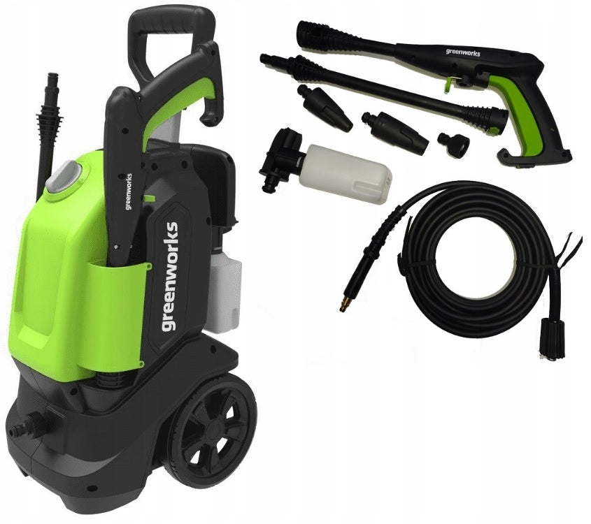 GREENWORKS PRESSURE WASHER 120 Bar 1500W 400l/h