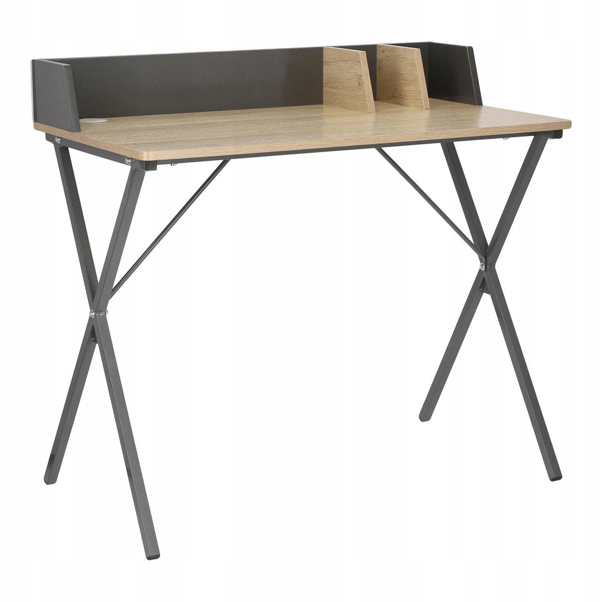 GREY MODERN DESK FOR OFFICE Brico LOFT