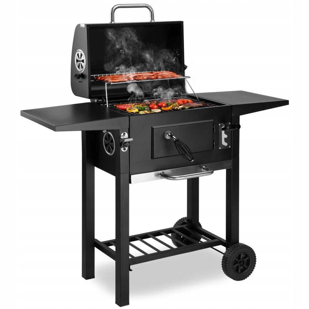 GRILL CARBON GARDEN GRILL LARGE ASHTRAY 3 SHELVES SET for Garden TERMO Packaging status original