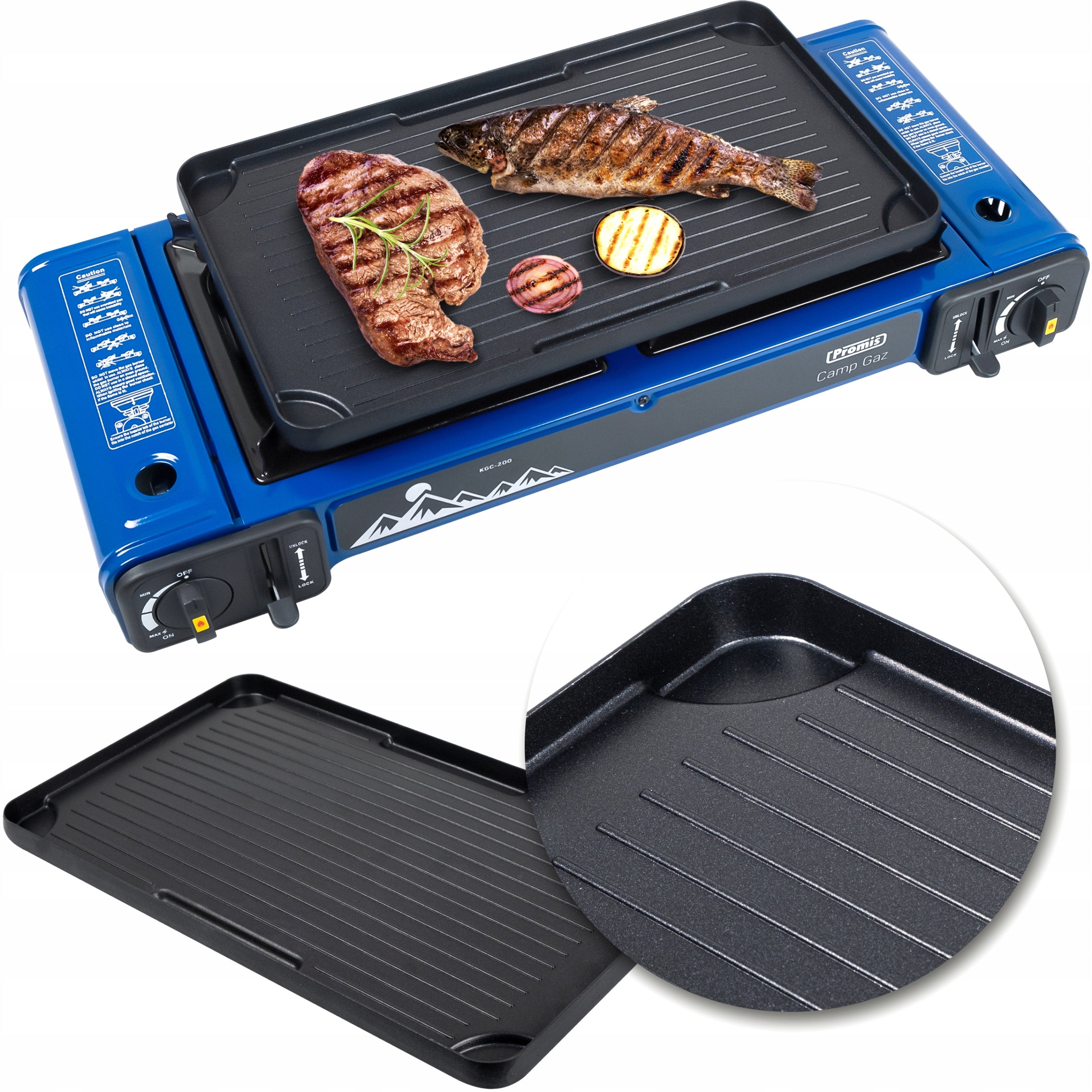 GRILL COVER FOR TOURIST STOVE PROMIS KGC200 CAMPGAZ GK2 Manufacturer code GK2