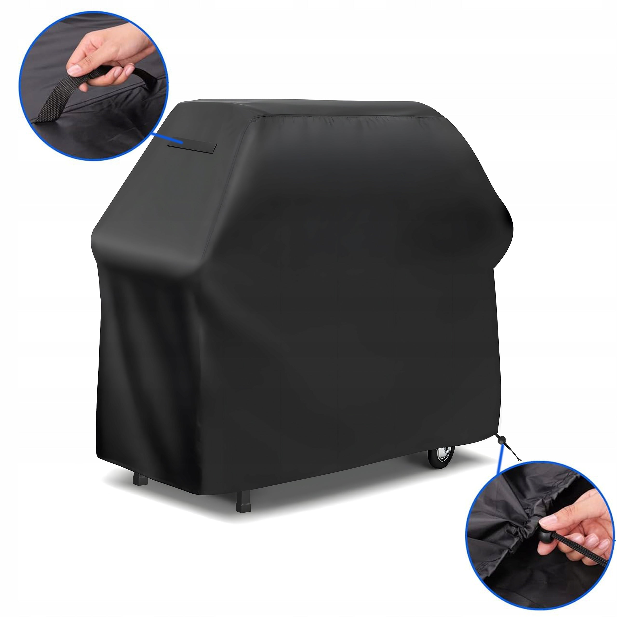 GRILL COVER GAS GRILL COVER WATERPROOF LARGE 145X117X61 CM Length 145 cm