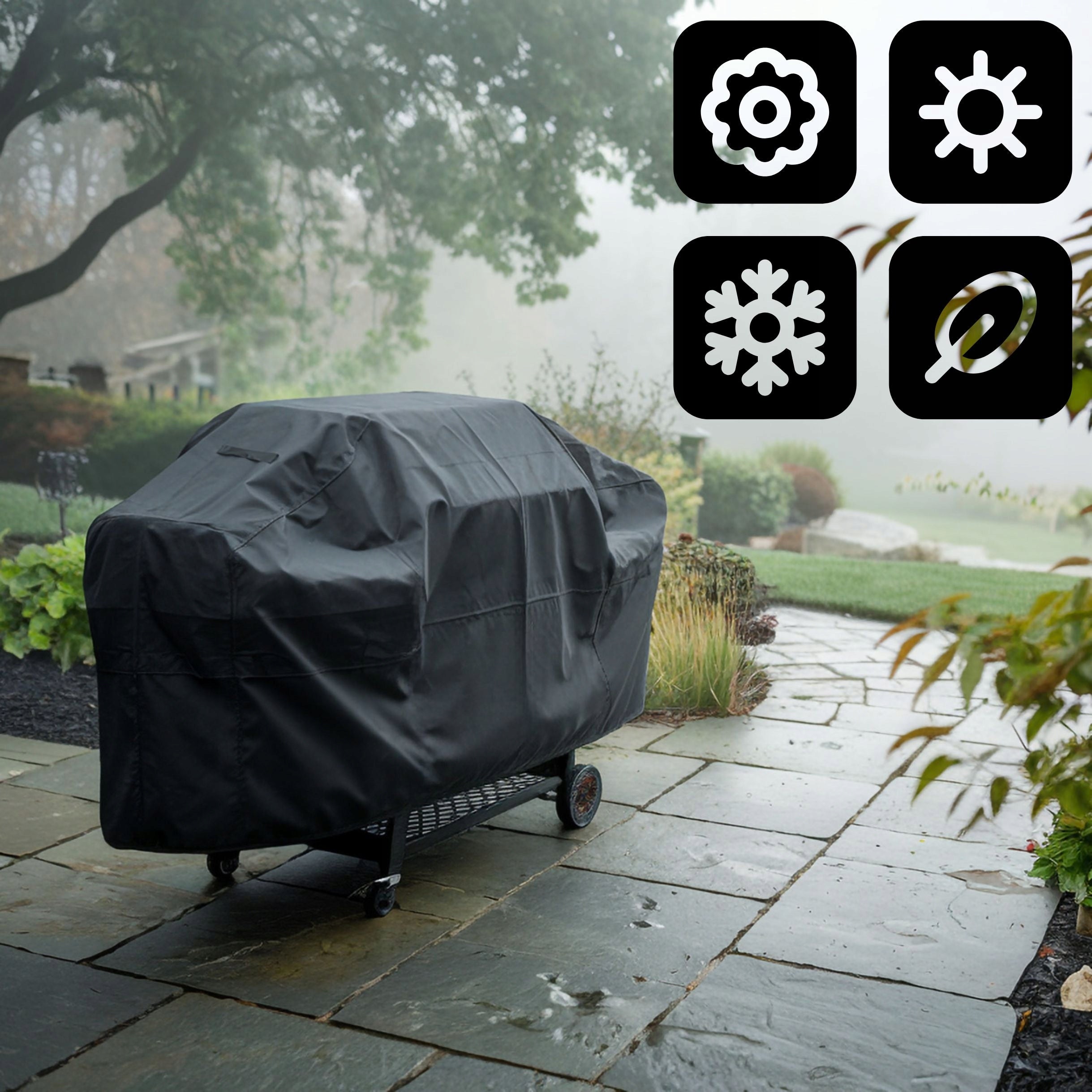 GRILL COVER GAS GRILL COVER WATERPROOF LARGE 145X117X61 CM Manufacturer code 066890MG