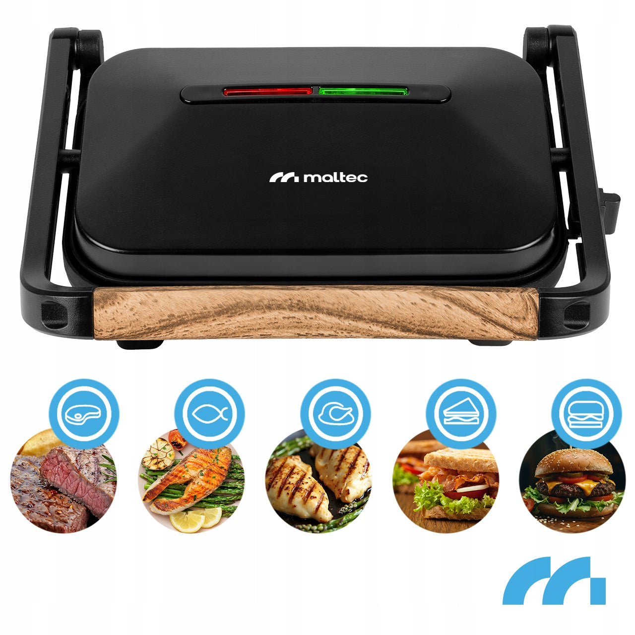 GRILL ELECTRIC SANDWICH TOASTER PANINI TOASTER FOLDING NON-STICK Manufacturer code Opiekacz Grill Elektryczny 111867
