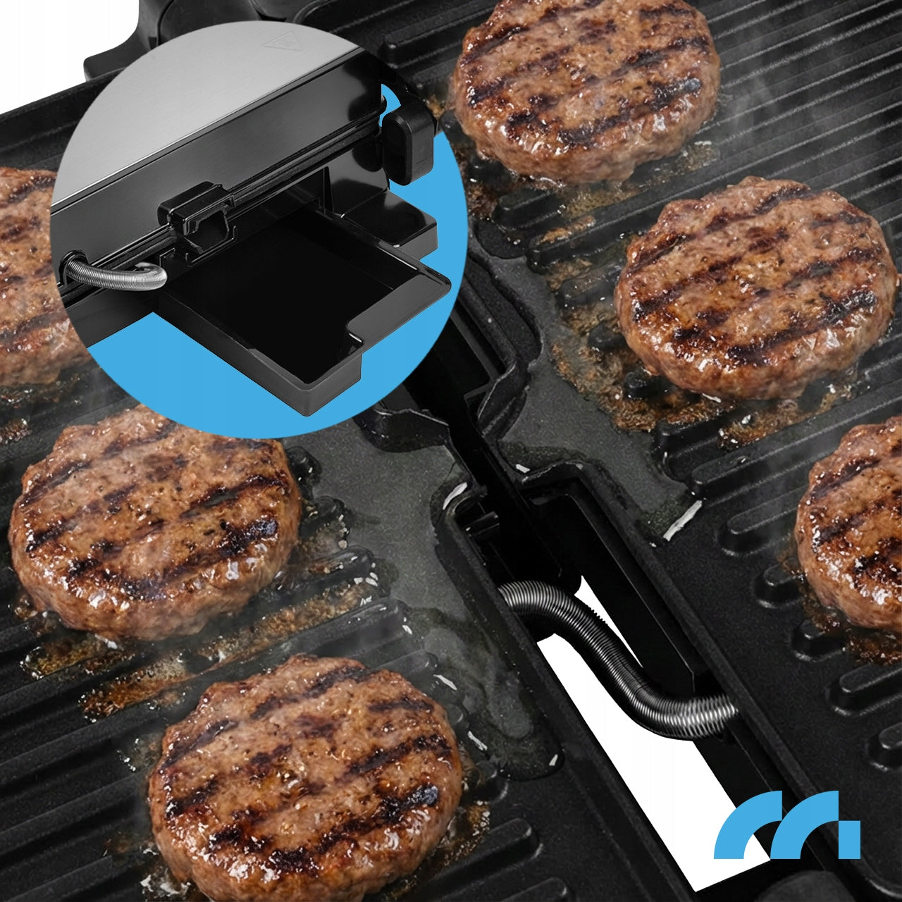 GRILL ELECTRIC TOASTER FOLDING TOASTER FOR SANDWICHES PANINI TIMER 2500W Temperature control yes