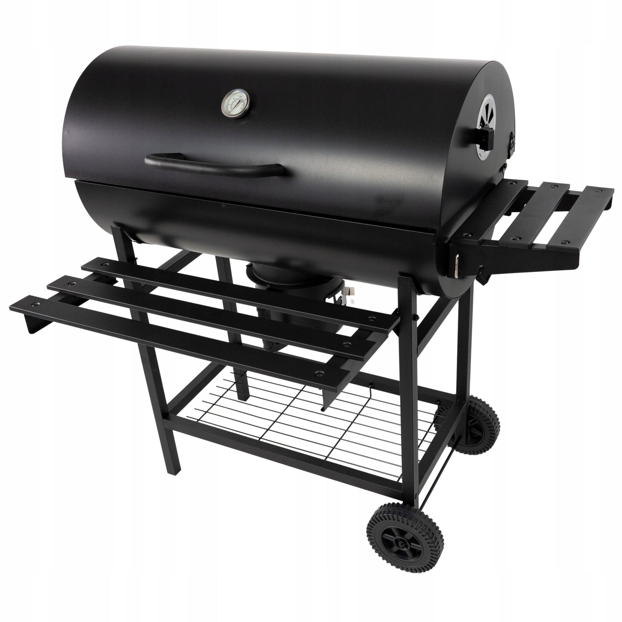 GRILL GARDEN CHARCOAL COVER ASHTRAY THERMOMETER LARGE XXL PORTABLE Grill depth 36 cm