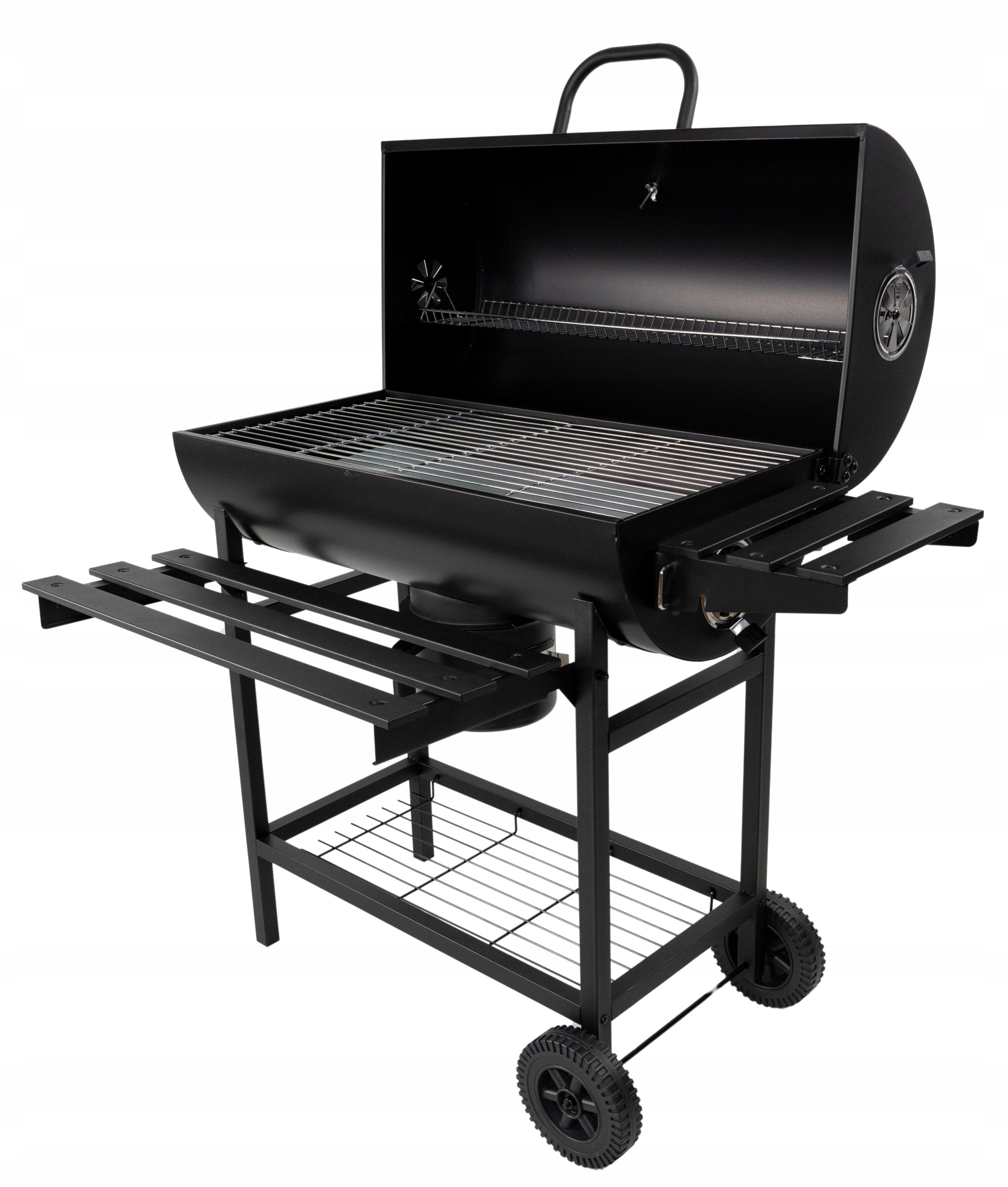 GRILL GARDEN CHARCOAL COVER ASHTRAY THERMOMETER LARGE XXL PORTABLE Manufacturer code grill ogrodowy węglowy przenośny na brykiet