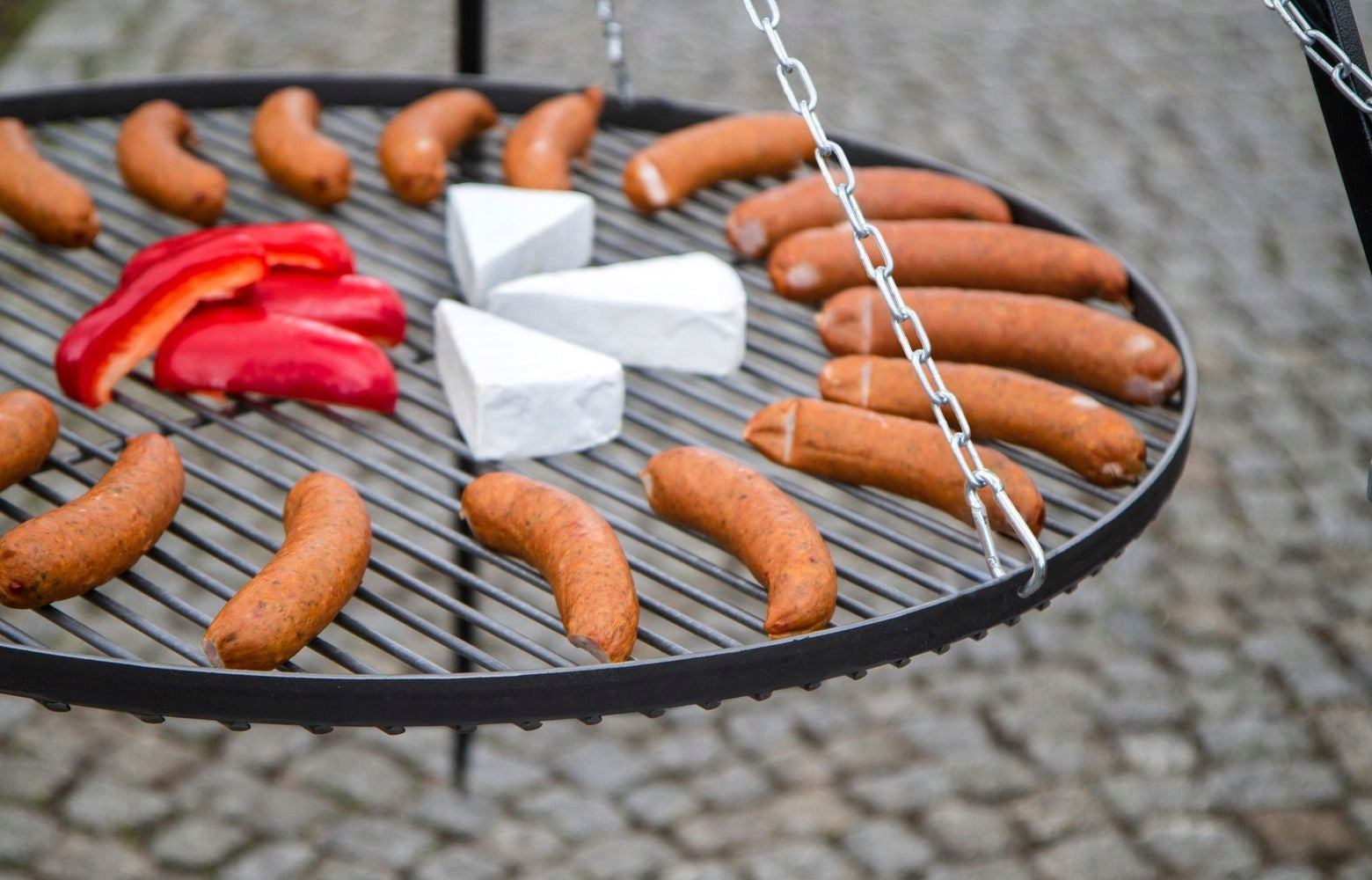 Stativ mit Grill CookKing, 180cm x 60cm 