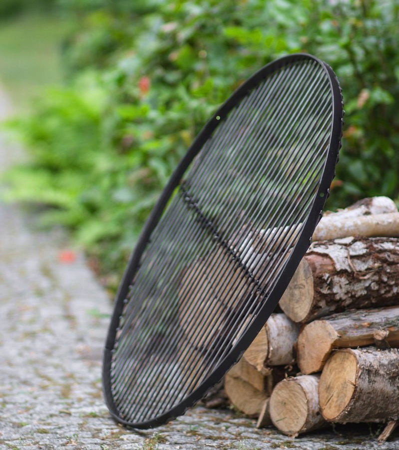 GRILL ON TRIPOD GARDEN GRATE 80CM OVER FIREPLACE HANGING Grill width 80 cm