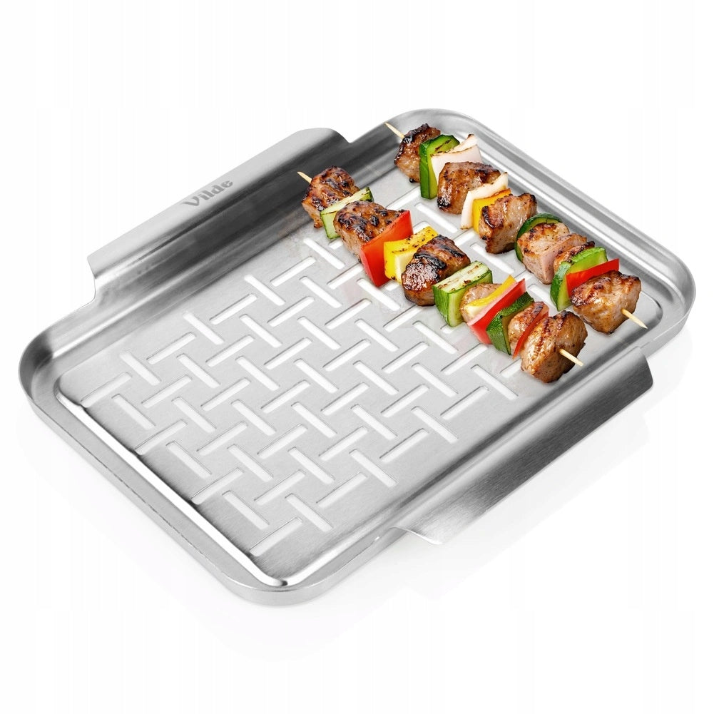 GRILL PLATE SHEET TRAY GRILL GRATE PERFORATED STEEL 29,5CM Manufacturer code 5900670122390