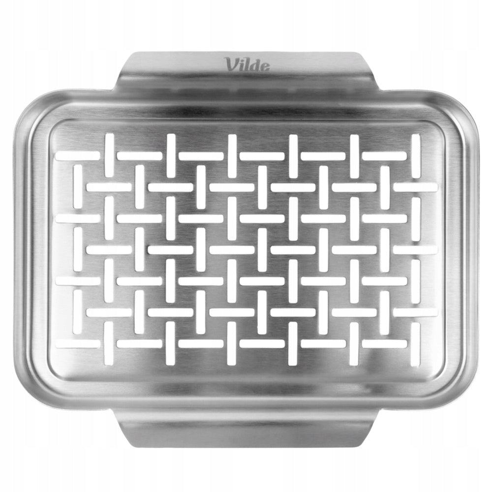 GRILL Plate Sheet Tray Grilling Grate Perforated Steel 29,5cm Manufacturer code 5900670122390