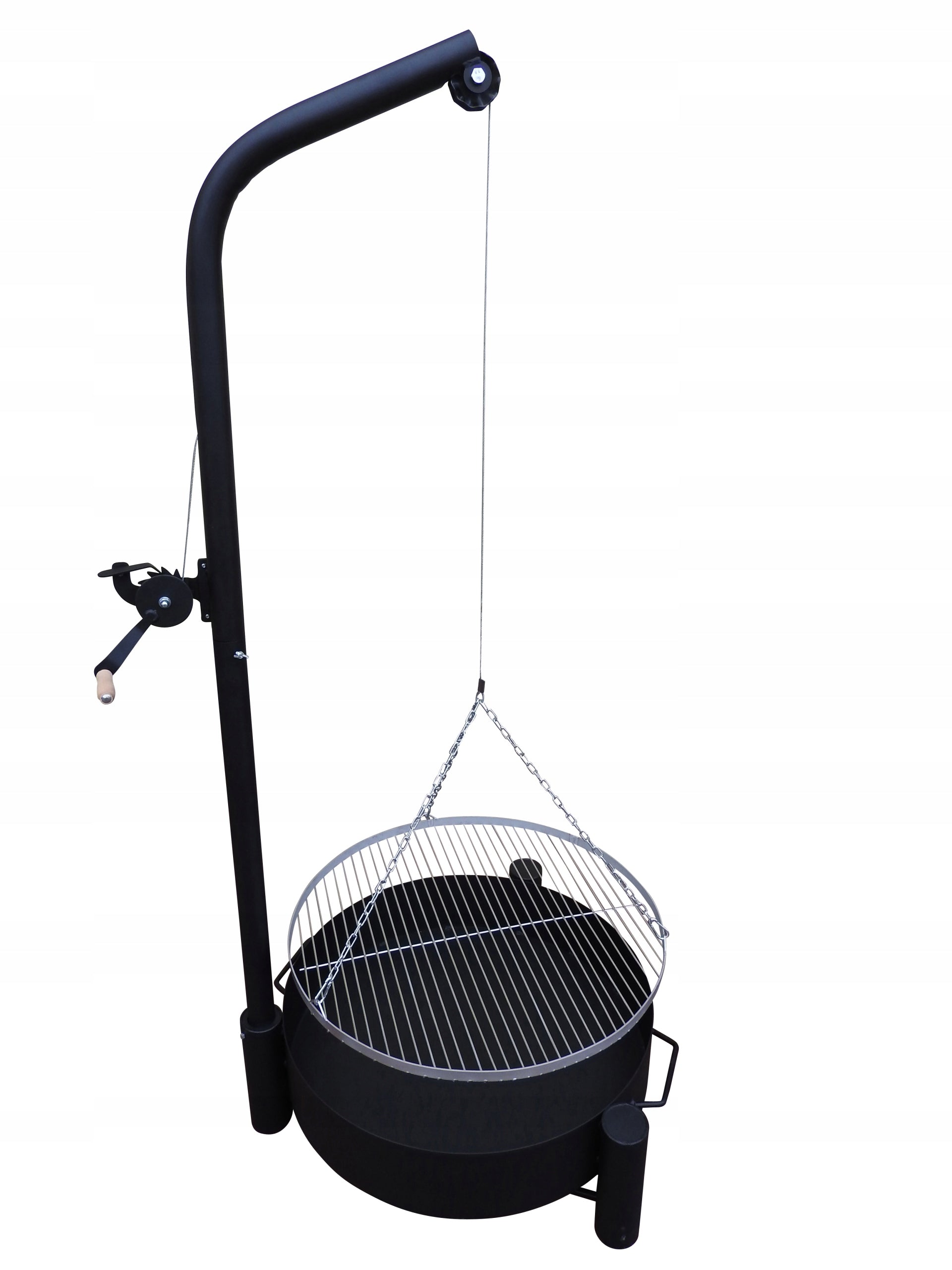 GRILL TRIPOD GARDEN CRANE FOCAL HEARTH GRATE 70 STAINLESS INOX Manufacturer code 5905265590141